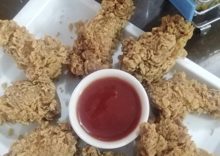 Recipe of Ultimate Fried Chicken Wings 😍