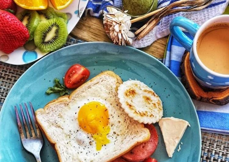 Recipe of Homemade Egg sandwich