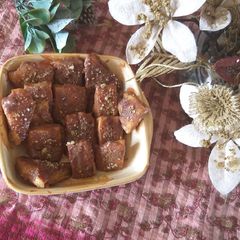 A picture of Spanish Dessert Freid milk mouth melting recipe.