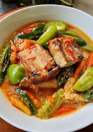 Foto resep Iwak Pe Asap Kuah Santan