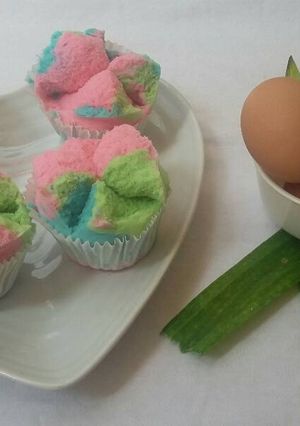 Foto resep Bolu kukus mekar no soda lembut #postingrame2_bolu