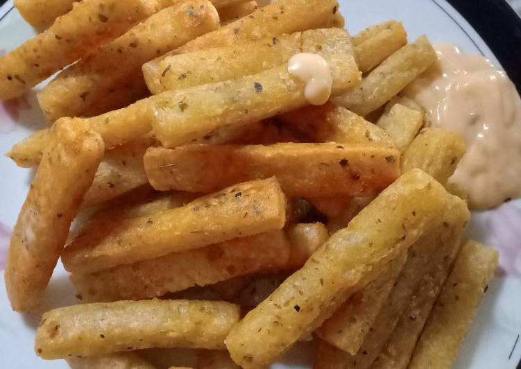 Cara Gampang Membuat Potato cheese stik Anti Gagal