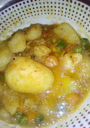 A picture of Potato porridge.