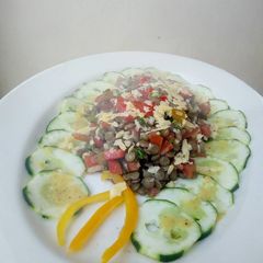 A picture of Brown rice salad.