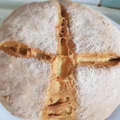 A picture of Simple soda bread.