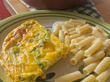 Pastel de brócoli y zanahoria