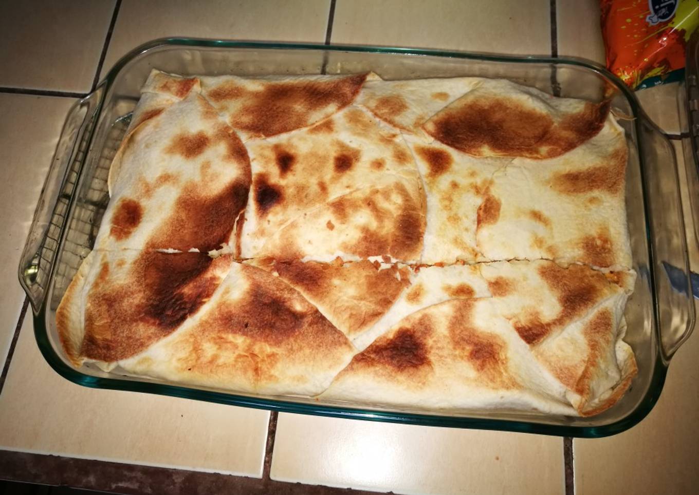 Crunchywrap Pollo y carne