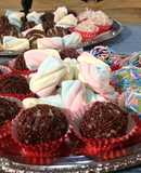 Trufas de Chocolate y Crema de Cacahuate