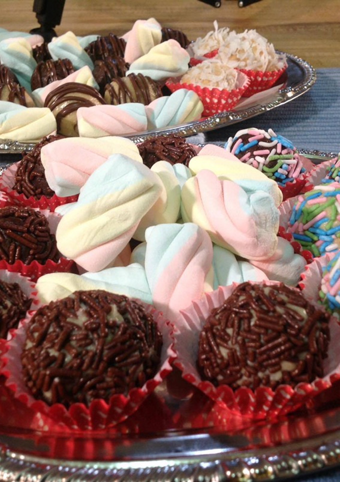Una foto de Trufas de Chocolate y Crema de Cacahuate