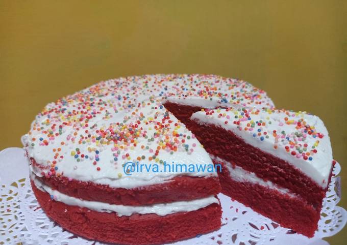 Red velvet cake super lembut
