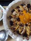 Horneado de frutas con frutos secos