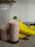 Jus pisang, chiaseed&strawberry