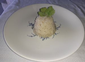 Una foto de Arroz pilaf