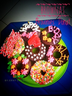 Foto resep 🍩BROWNAT (Brownies Donat)🍩