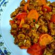 Tumis tempe wortel kecap bango