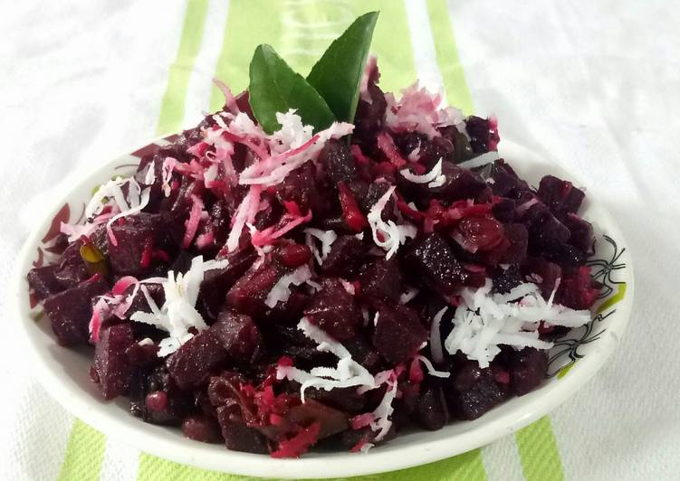 Beetroot Poriyal