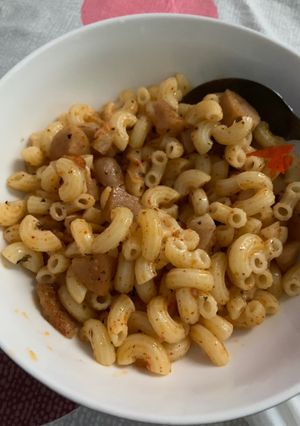 Foto resep Makaroni aglio olio pedas
