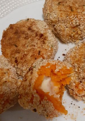 Una foto de Croquetas de zapallo