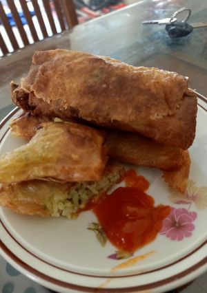 Foto resep Nasi goreng lumpia