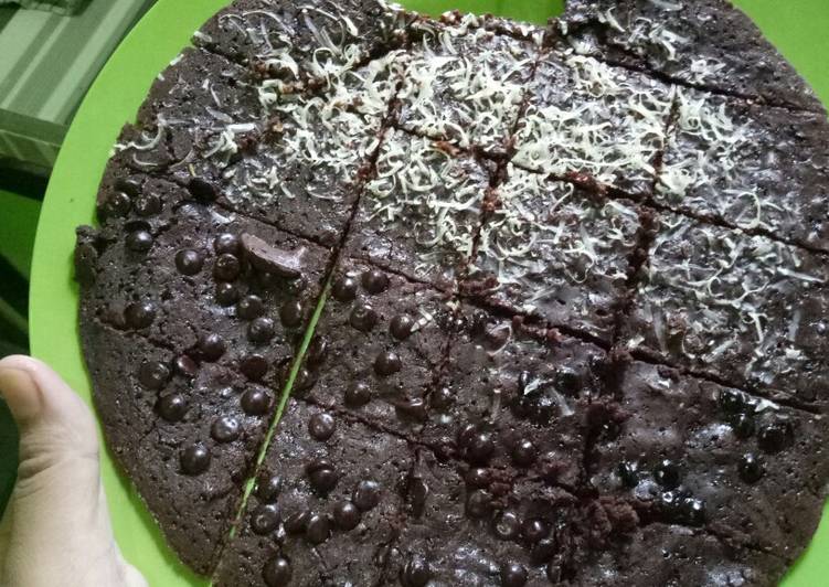 Brownis Panggang Teflon Simpel