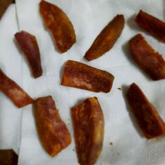 A picture of Deep fried Nduma.