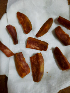 A picture of Deep fried Nduma.