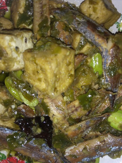 Foto resep Tumis ikan asin tahu cabe ijo