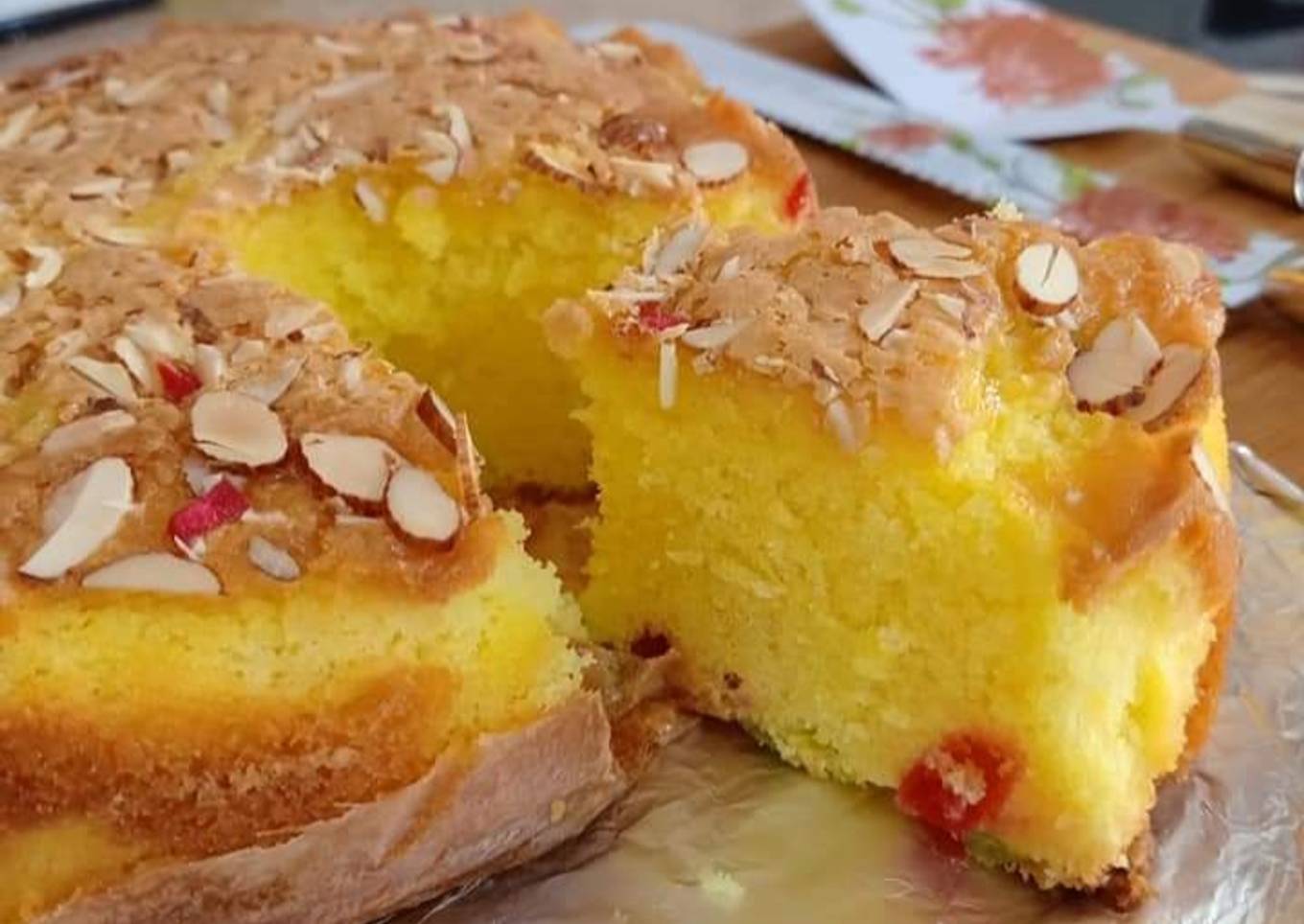 Nuts Tea Cake..🥧🥧