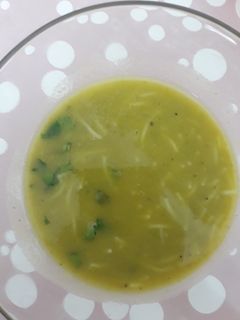 صورة لوصفة شوربة الجلبانة اليابسة