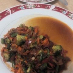 A picture of Seasonal Vegetable Stir Fry.