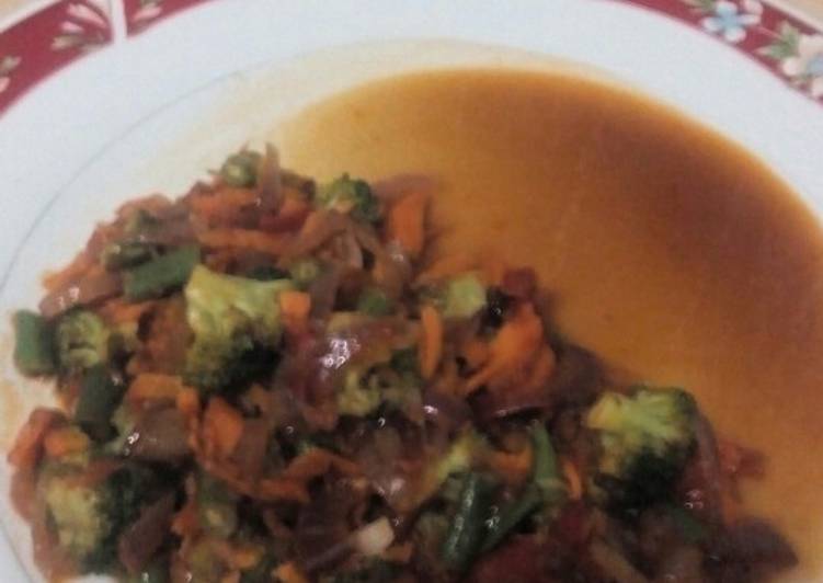 Recipe of Seasonal Vegetable Stir Fry in 33 Minutes for Mom