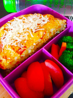 Foto resep Bekal anak omellet nasi