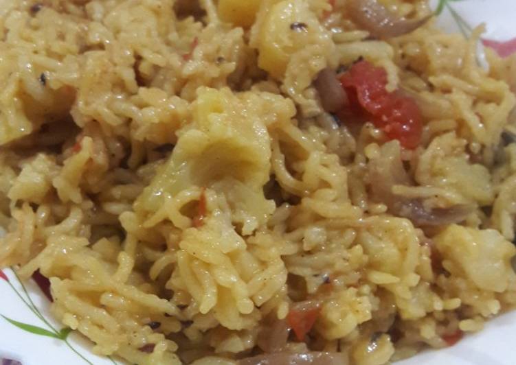 Aloo Gobhi pulao