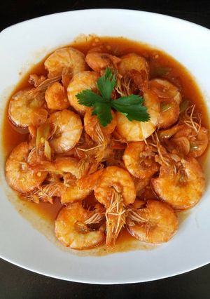 Foto resep Udang Asam Manis Pedas