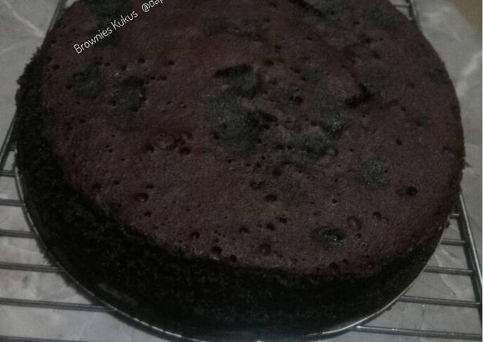 Bagaimana Menyiapkan Brownies kukus ala amanda Anti Gagal