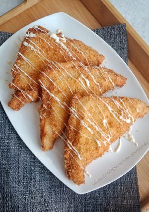 Foto resep 16. Sandwich Goreng Isi tuna pedas