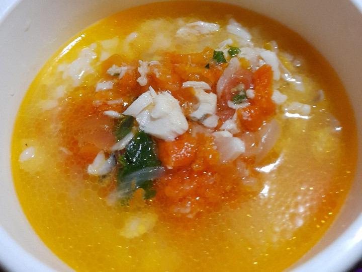 Anti Ribet, Memasak MPASI 9M : Sup Ikan Gurame Sayur Tomat Praktis