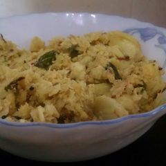 A picture of Chakka Thoran (Jackfruit) with a twist.