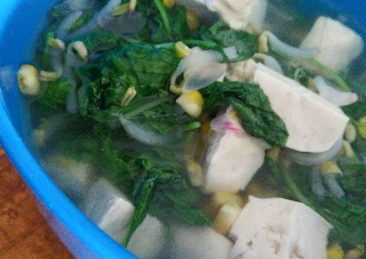 Resep Sayur Bayam Tahu, Lezat Sekali