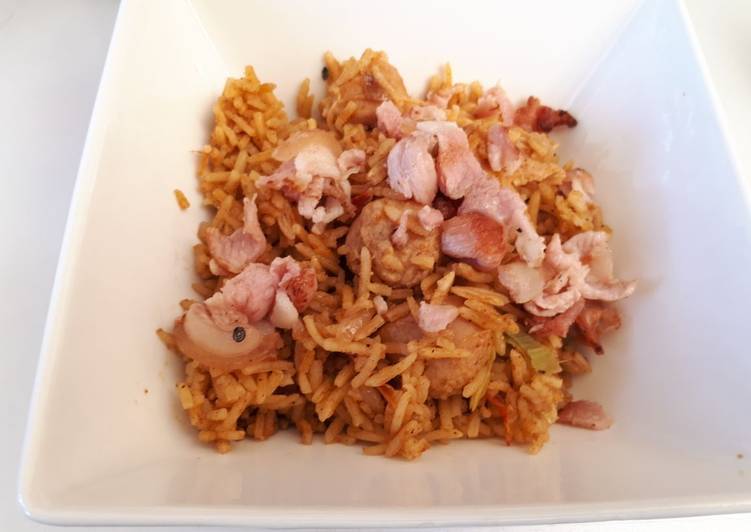 Recipe of Quick Sausage paella