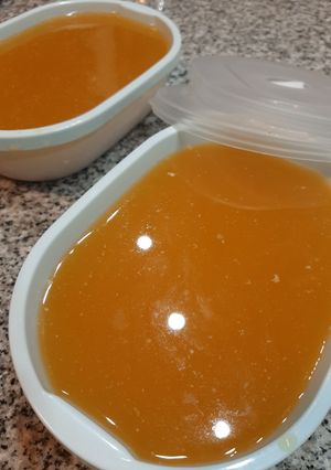 Una foto de Caldo de huesos