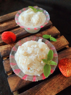 लीची आइसक्रीम (Lichi icecream recipe in Hindi) रेसिपी मुख्य फोटो