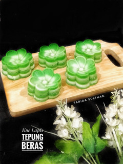 Foto resep Kue Lapis Tepung Beras