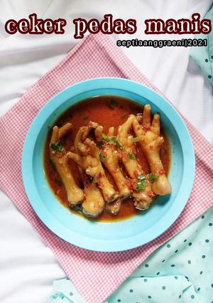 Foto resep Ceker Pedas Manis