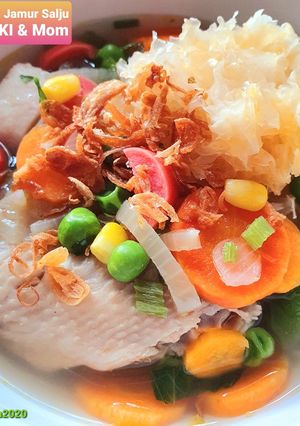 Foto resep 20. Sup Ayam Jamur Kristal
