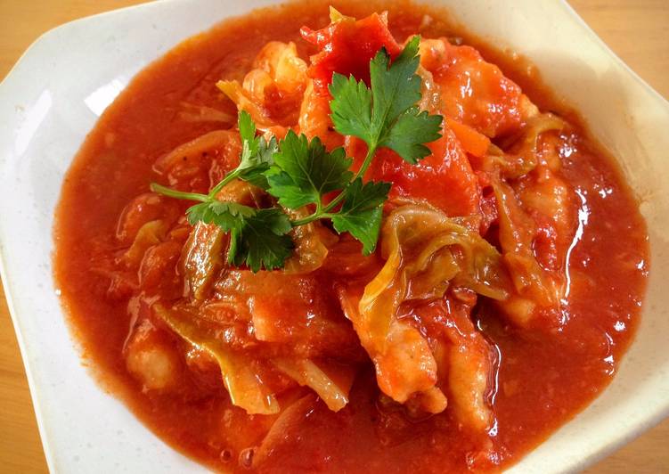Recipe of Homemade Chicken Cooked in Tomato