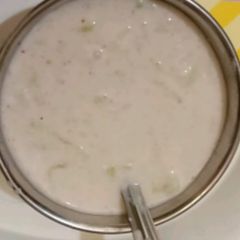 A picture of Cucumber Raita.