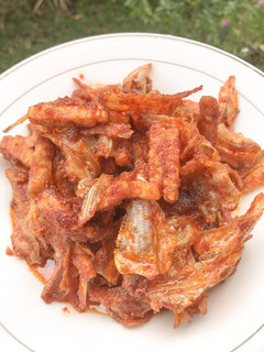 Foto resep Tempe balado ikan asin kapasan