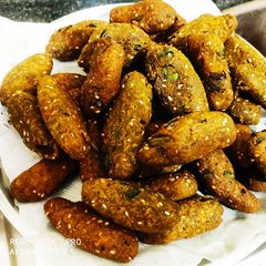Jowar veggies muthia A picture of Jowar veggies muthia.