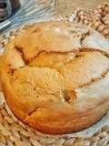 Pan di spagna al pistacchio